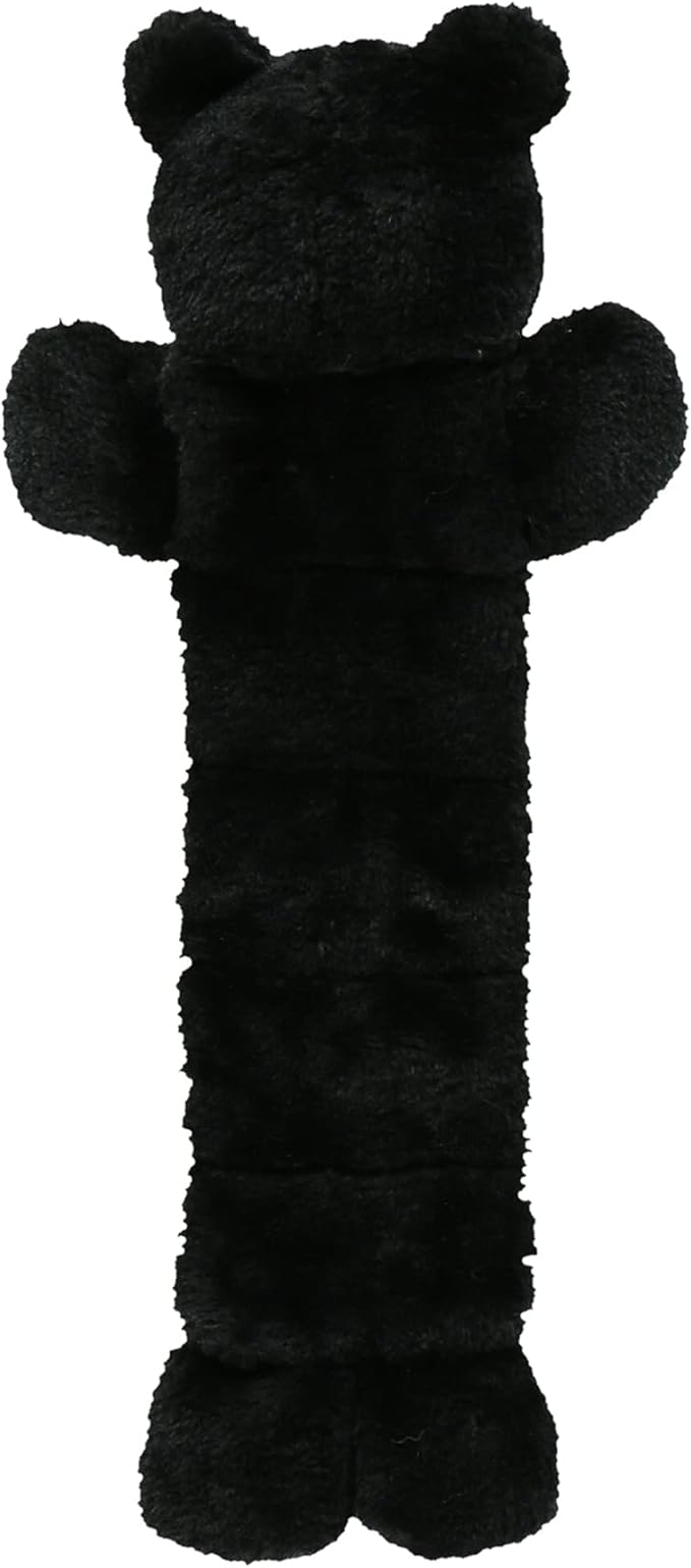 Lazy One Bear Squeaky Dog Toy, Soft Crinkle Toy for Dogs, Durable Fabric for Small, Medium, and Large Breeds