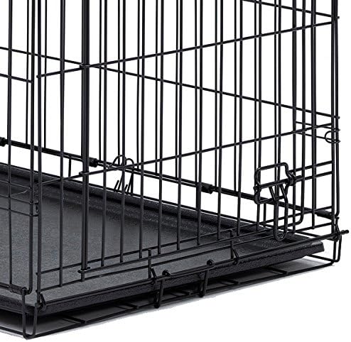MidWest Homes for Pets 22-Inch Replacement Pan, Measures 21.43 x 12.78 x 1 Inches, Universal Leak-Proof Tray for Dog Crates & Multi-Purpose Use, Fits Most Standard 22" Wire Crates