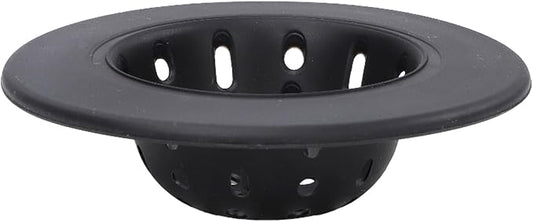 4.8-Inch Silicone Sink Strainer- Universal Kitchen Sink Drain Strainer, Kitchen Counter & Blackstone Griddle, Reusable Non-Stick Grill Rest Mat for Utensils & Hot Pans, Gray