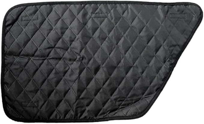 KACEPAR Car Door Covers for Dog Pet, Anti-Scratch Oxford Cloth Car Door Protector, Universal Fit, Black