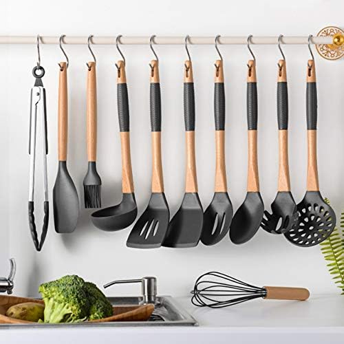 18 Pcs Heavy Duty 4.7 Inches Extra Large S Shape Hooks Heavy-Duty Metal Hanging Hooks Apply Kitchenware Bathroom Utensils Plants Towels Gardening Multiple uses Tools (Silver)