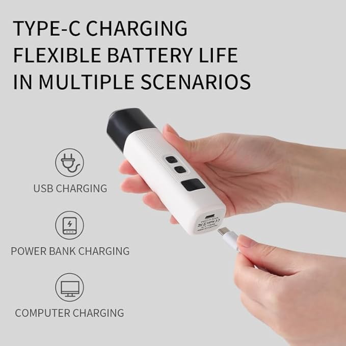 Dog Nail Grinder, Electric Pet Nail Grinder with 2 Speed Digital USB Rechargeable Dog Nail Trimmer Nail Claw Clippers with LED Lighting Quiet Paws Grooming for Large Medium Small Dogs Pet