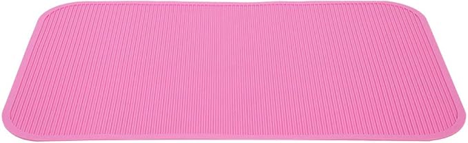 Pet Grooming Mat, Pet Grooming Bathing Training Table, Professional Pet Grooming Table Top Mats Premium Non Slip Rubber Mat, Durable, Waterproof, and Easy to Clean (Pink)