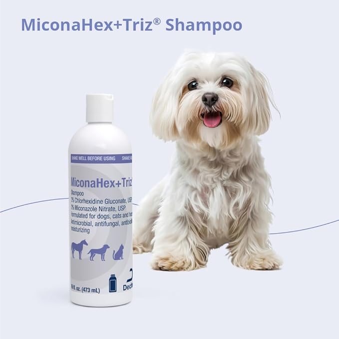 MiconaHex+Triz Shampoo for Dogs, Cats and Horses, 16 oz