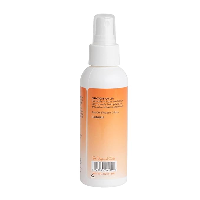 Bio-Groom Crisp Apple Dog Cologne - Deodorizing Spray, Dog Bathing Supplies, Puppy Wash, Cat & Dog Grooming Supplies, Cruelty-Free, Made in USA, Dog Perfume - 4 fl oz 1-Pack