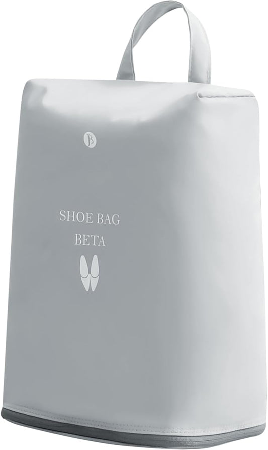 tianzong Shoe Bags for Travel, Water-resistant Shoe Storage Organizer with Zipper for Men and Women (Grey, T400-Beta)