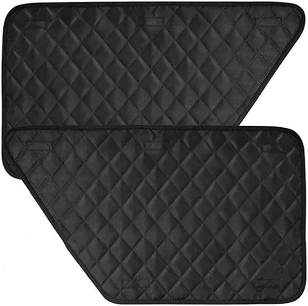KACEPAR Car Door Covers for Dog Pet, Anti-Scratch Oxford Cloth Car Door Protector, Universal Fit, Black