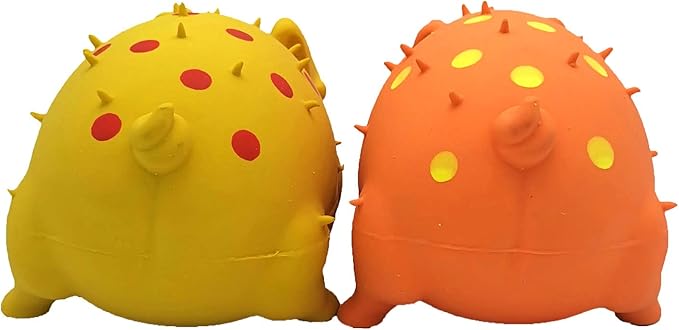 Hoiasem 2 Pack Latex Pig Dog Toys That Oinks for Small Medium Large Dogs