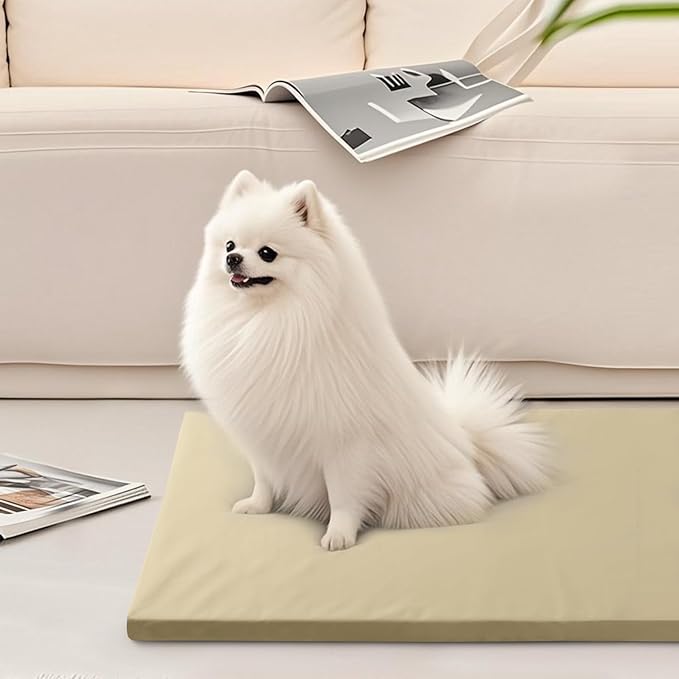Dog Mat,27"x 42"Dogs Crate Pad,Indoor Non-Slip & Waterproof Dog Mat,Easy Wipe Clean in Seconds，Sleeping for Floor,Car,Sofa,Crate