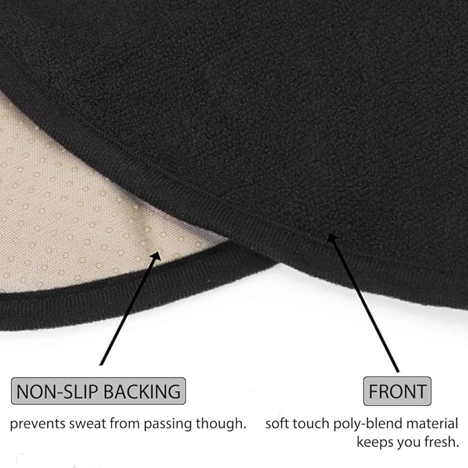 Waterproof Sweating Car Seat Cover for Post Gym Workout, Running, Swimming, Beach and Hiking, Universal Fit Non-Slip Bucket Seat Protector for Cars SUV Trucks, Machine Washable (Off-White)