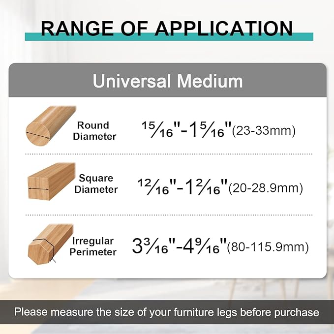 48Pcs Small Silicone Chair Leg Floor Protectors,Floor Protectors for Chairs,Chair Leg Protectors for Hardwood Floors,Chair Leg Caps Chair Leg Covers for Wooden Floors (Brown)