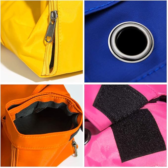 Kukaster Pet Cat’s Restraint Bag for Claw Care Nail Trimming Anti-Scratching Grooming Bag for Cats Medical Examination(Yellow-s)