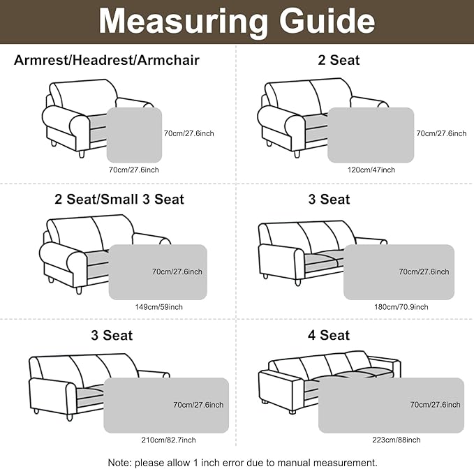 Smiry Non Slip Couch Covers for Dogs, Fuzzy Pet Couch Covers for 3 Cushion Sofa Pet Friendly, Soft Sofa Slipcovers Cushion Furniture Protector Washable (Dark Green, 43" x 82.7")