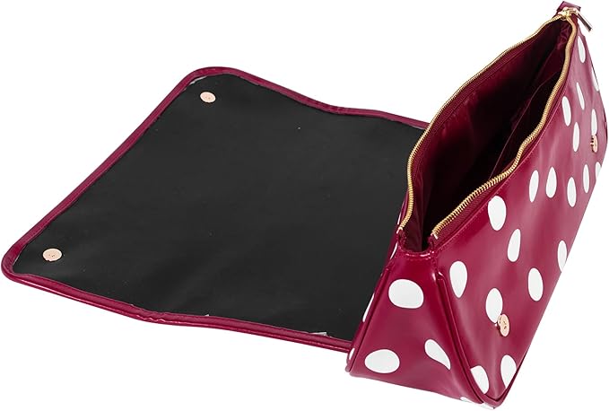 kate spade new york Hair Styling Tools Organizer, Compact Hairstylist Travel Bag (Julie Dot)