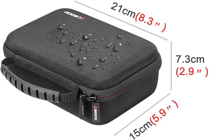 RLSOCO Carrying Case for WAHL Professional Animal Bravura Lithium Ion Clipper & Oneisall/Ceenwes/Sminiker/YABIFE Dog Clipper Low Noise Cordless Dog Grooming Kit (Case Only)