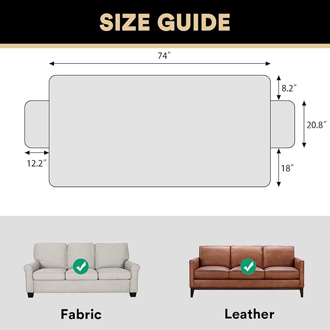 PrinceDeco Waterproof Blanket Couch Cover for Dogs Washable Grey Pet Couch Covers for Sofa Thick Dog Bed Cover Non-Slip Slipcover Furniture Protector Couch Seat Covers, 47"x68"