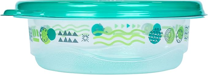 Glad GladWare MatchWare Food Storage Containers with Lids, Reusable Plastic Containers Variety Pack for Lunch, Meal Prep, and Leftovers, Leak Resistant, Microwave and Dishwasher Safe, 20 Piece Set