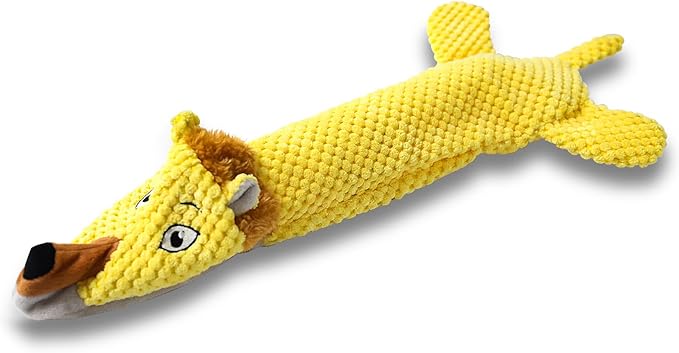 KrauzPet Dog Toys, Squeaky Plush No Stuffing Crinkle Dog Toy for Small Medium Large Dogs, Interactive Puppy Teething Water Bottle Dog Chew Toy