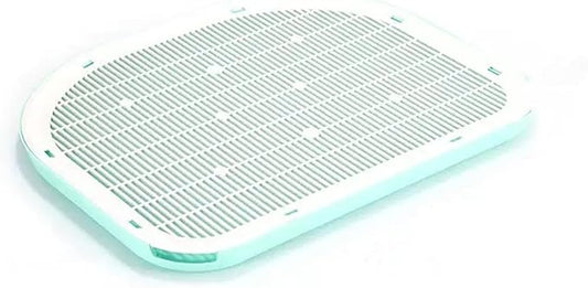 Cat Litter Mat Litter Trapping Mat,19.29"×14.96",Cat Litter Box Mat for Floor,Large Litter Matt for Cat Litter Box,Kitty Litter Mat Catcher,Waterproof Urine Proof,Washable,Easy Clean,Less Waste(Green)