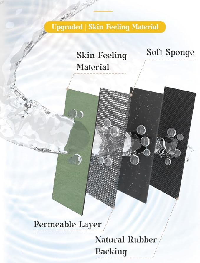 MontVoo -Bath Mat Rug-Rubber Backing Non Slip Quick Dry Absorbent Thin Bathroom Rugs Fit Under Door-Faux Suede Surface Bathroom Floor Mats-Shower Rug for in Front of Bathtub Shower Sage Green 17x27.5