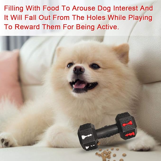 Hswaye Dog Chew Toys for Aggressive Chewers,Food Grade Non-Toxic Dental Pet Toy,Tough Durable Indestructible Dog Toys for Small Medium Dogs.Black（8IB-15IB）