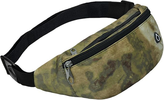 Fanny Pack for Men Women, Waterproof Sports Waist Bag Pack, Belt Bag for Travel Hiking Running