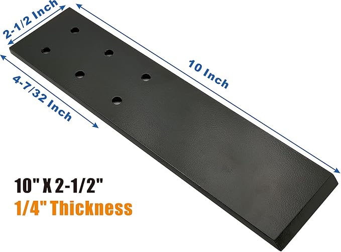 (3-Pack) Countertop Support Bracket,Top Mount,Solid Heavy Duty Knee Wall Hidden Granite Countertop Support Floating Shelf Bracket,Shelf Bracket Hardware,Set of 3,10 Inch,DIY Projects,Screws Included