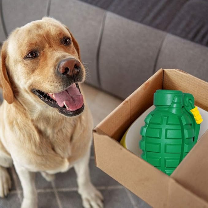 Hswaye Dog Chew Toys for Aggressive Chewers,Food Grade Non-Toxic Dental Pet Toy,Tough Durable Indestructible Dog Toys for Small Medium Large Dogs.Green