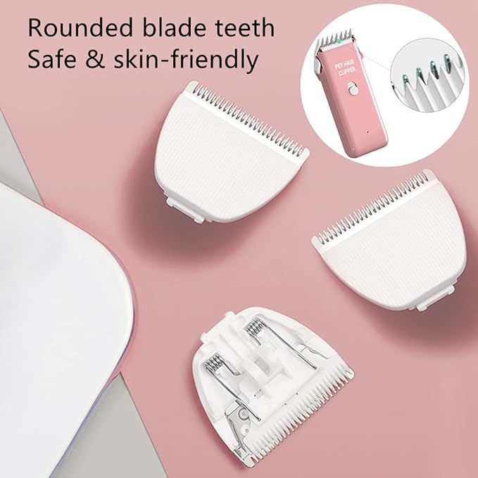 Founouly 6-Packs Home Professional Pet Dog Cat Grooming Clipper Replacement Blades Only