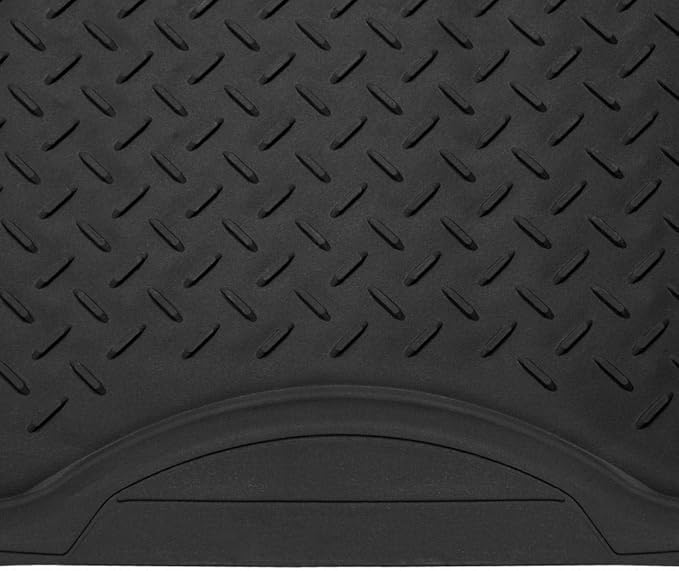 Heavy Duty Cargo Liner Floor Mat-All Weather Trunk Protection, Trimmable to Fit & Durable HD Rubber Protection for Car SUV Sedan Auto