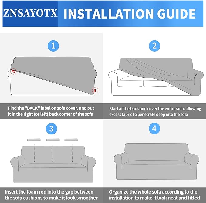 ZNSAYOTX 1 Piece Jacquard Chair Slipcovers for Living Room High Stretch Chair Covers with Arms Anti Slip Pets Friendly Couch Sofa Armchair Cover Furniture Protector (Small, New Pattern Blackish Green)