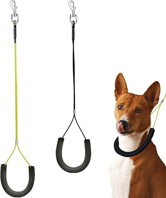 Pet Grooming Loops, Pet Belly Loop Restraint No Sit Haunch Holder for Pet Dog Grooming Arm and Table,Sturdy Noose Loop Dog Supplies for Small Medium Large Dogs