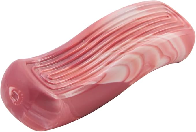 Barkbox Tough Break Bacon Dog Toy | Solid Nylon Bacon-Scented Dog Toy for Aggressive Chewers | Durable Dog Chew Toy for Medium & Large Dogs