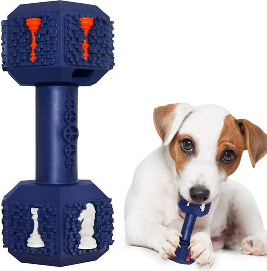 Hswaye Dog Chew Toys for Aggressive Chewers,Food Grade Non-Toxic Dental Pet Toy,Tough Durable Indestructible Dog Toys for Small Dogs.Blue（8IB-15IB）
