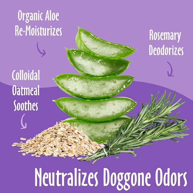 earthbath, Mediterranean Magic 3-in-1 Dog & Puppy Deodorizing Spritz - Dog Odor Eliminator for Strong Odor, Cruelty-Free Dog Cologne, Dog Wash Spray, Made in USA, Dog Bathing Supplies - 8 Oz (2 Pack)