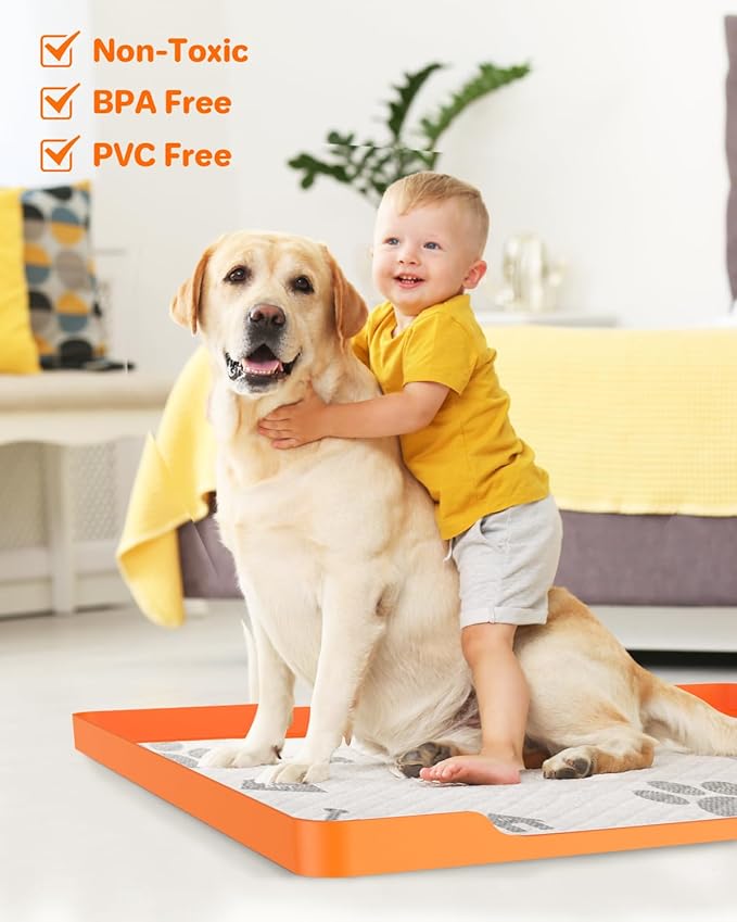 Aisslro Pet Feeding Mat, 27”x27” Absorbent Pet Placemat for Food and Water Bowl, Non-Slip Silicone, Leak-Proof Floor Protection for Quick Dry Water Dispenser Mat for Dog and Cat, Beige