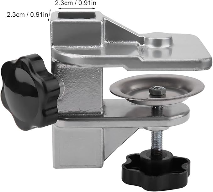 Pet Grooming Table Arms Clamp, Dog Cat Hair Dryer Clip Holder, H Bar Grooming Table Accessories (Inner Dia 2.3 * 2.3cm)