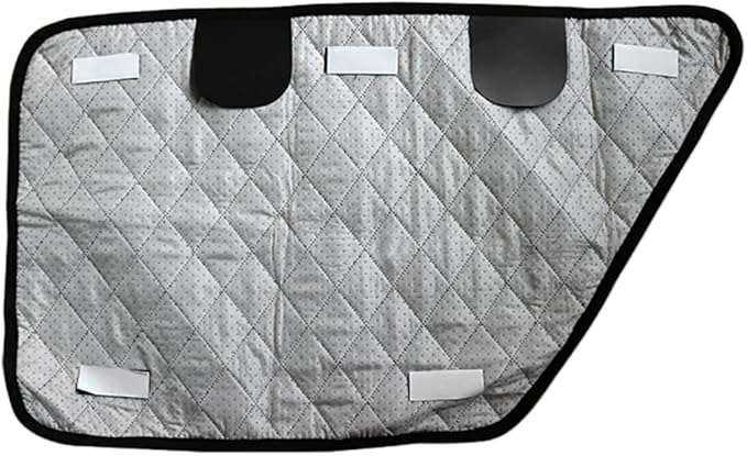 KACEPAR Car Door Covers for Dog Pet, Anti-Scratch Oxford Cloth Car Door Protector, Universal Fit, Black