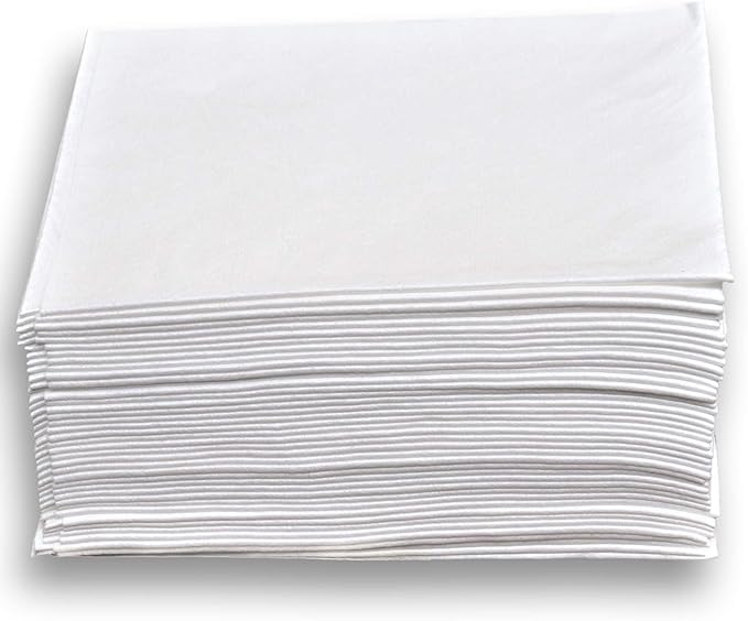 DAVELEN Disposable Large Luxury Towels (100-Count) Spa and Salon Quality Softness for Guests, Clients | Hair, Face, Body Use | Luxurious Comfort, Ecofriendly (100, 32x16 inches)