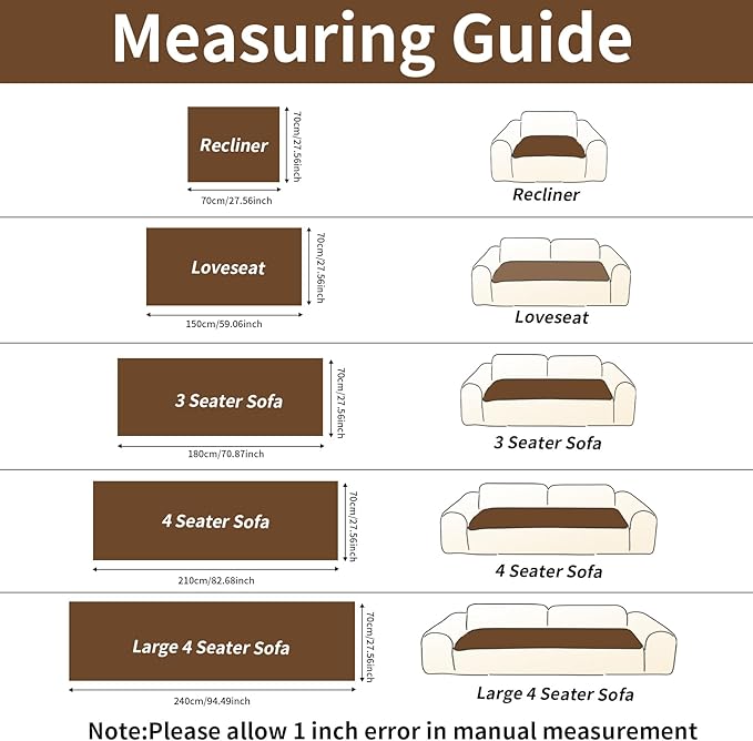 PJLZJFBY Couch Covers for Dogs, Velvet Dog Couch Cover, Pet Couchs Covers for Loveseat, Couchs Protector for Dogs, Sofa Cover for Pets Washable(1PC, Dark Brown, 27.5"×70.8", 2-3 Seater)