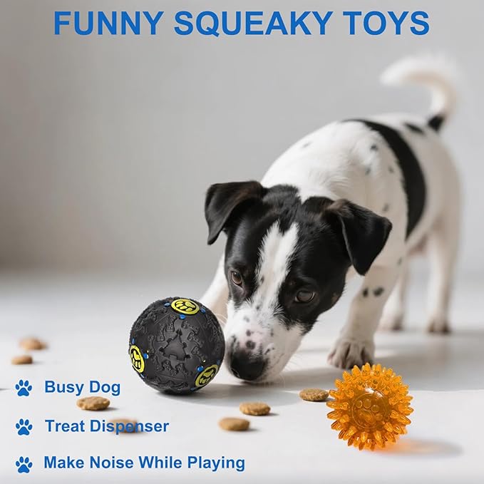 Mnubsrva Dog Toys 15 Pack for Teeth Cleaning and Fun, Puppy Teething Chew Toys Interactive Rope Squeaky Treat Balls & Rubber Tous Bulk– Variety Dog Gifts Set Reduce Anxiety & Save Furniture