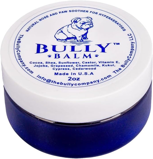 Bully Balm Dog Paw Snout Soother - Helps Heal Dry Cracked Nose and Paws - All Natural Healing Original Formula - Hyperkeratosis Ointment for Bulldog and Dogs