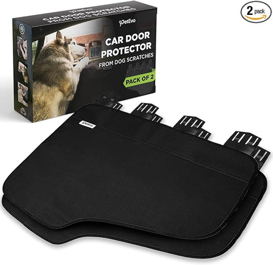 (2026 Version)-2X Extra Durable Premium Interior Car Door Protector from Dog Scratches - Pet Car Window Protector Door Covers - Waterproof Anti-Scratch, Scratch Resistant, Size 27" x 22