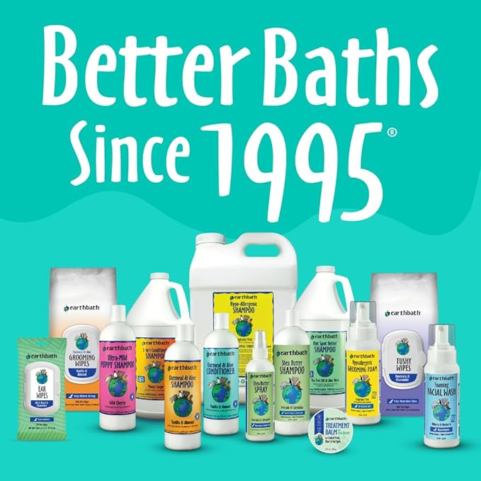 earthbath, Mango Tango 3-in-1 Dog & Puppy Deodorizing Spritz - Dog Odor Eliminator for Strong Odor, Cruelty-Free Dog Cologne, Dog Wash Spray, Made in USA, Dog Bathing Supplies - 8 Oz (1 Pack)