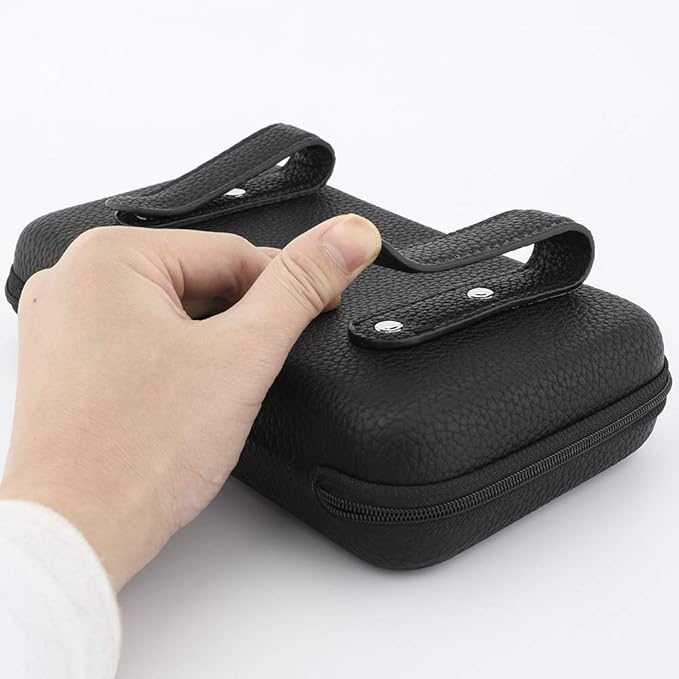 Car Tissue Holder, Sun Visor Napkin Holder, Car Visor Tissue Holder, PU Leather Backseat Tissue Case Holder for Car,Vehicle (Black)