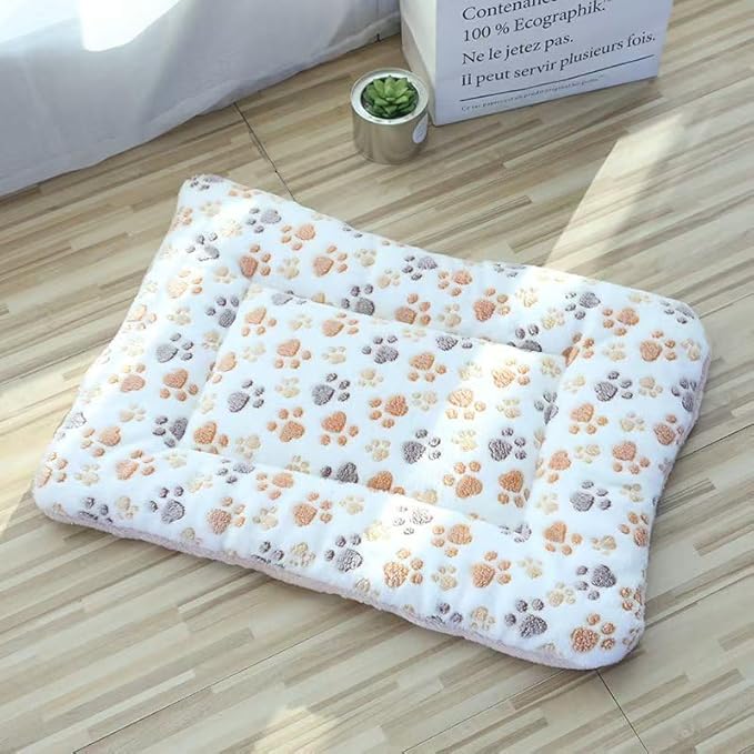 Dog Bed Mat - Crate Pad - Soft Dog Kennel - Multi-Purpose Crate Bed for Dogs & Cats