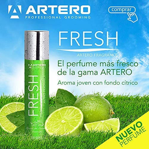 ARTERO Perfume. Finishing Cologne for Dogs and Cats, Grooming Spray. Cologne Long Lasting Sprays After Bath - deodorizing. (Fresh)