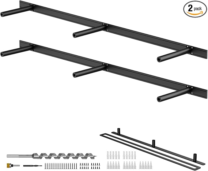 Floating Shelf Bracket Heavy Duty Shelving Brackets,Decorative Floating Shelf Hardware Black,Hidden Metal Shelf Support Bracket Heavy Duty Floating Mantel Bracket (38X6X1.2-Metal Jig)