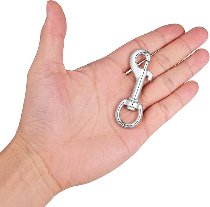 Swivel Snap Hooks Dog Leash Clips and Clasps - Pet Buckle Trigger Clips for Dogs and Cats - 16pcs