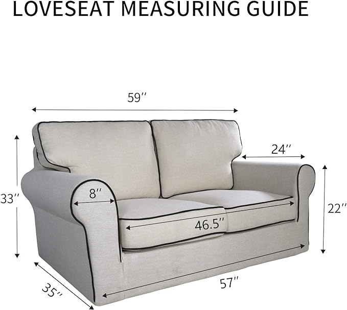PureFit 100% Dual Waterproof Couch Cover Slipcovers for Couches and Sofas - Stretch Non Slip Fleece Sofa Covers Washable, Leakproof Furniture Protector for Kids, Pets, Dog (Loveseat, Gray)